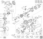 FEIN 72218624110 WSG11-125R (50 Hz, 110 V) Compact Angle Grinders Spare Parts