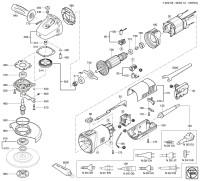 FEIN 72220530220 WSG12-125P(A) (50 Hz, 220 V) Compact Angle Grinders Spare Parts