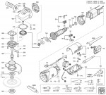 FEIN 72220730220 WSG17-125P (50 Hz, 220 V) Compact Angle Grinders Spare Parts