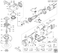 FEIN 72220924230 WSG17-125PS (50/60 Hz, 220/230 V) Compact Angle Grinders Spare Parts