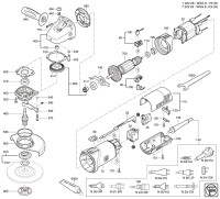FEIN 72222924110 WSG8-125(B) (50 Hz, 110 V) Compact Angle Grinders Spare Parts