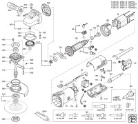FEIN 72224024230 WSG17-125P(C) (50/60 Hz, 220/230 V) Compact Angle Grinders Spare Parts