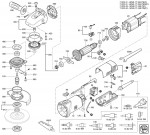 FEIN 72224100230 WSG17-125PS(C) (50/60 Hz, 220/230 V) Compact Angle Grinders Spare Parts