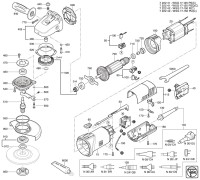 FEIN 72224100230 WSG17-125PS(C) (50/60 Hz, 220/230 V) Compact Angle Grinders Spare Parts
