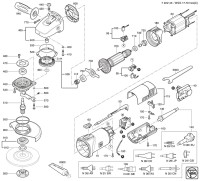 FEIN 72224300230 WSG17-70Inox(C) (50/60 Hz, 220/230 V) Compact Angle Grinders Spare Parts