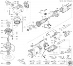 FEIN 72224324230 WSG17-70Inox(C) (50/60 Hz, 220/230 V) Compact Angle Grinders Spare Parts