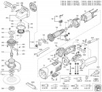 FEIN 72225000230 WSG17-125PR(C) (50/60 Hz, 220/230 V) Compact Angle Grinders Spare Parts