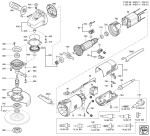 FEIN 72225830220 WSG11-125(C) (50 Hz, 220 V) Compact Angle Grinders Spare Parts