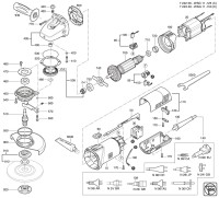 FEIN 72225830220 WSG11-125(C) (50 Hz, 220 V) Compact Angle Grinders Spare Parts