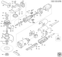 FEIN 72226212360 CG13-150PDEV (60 Hz, ~120 V) Compact Angle Grinders Spare Parts