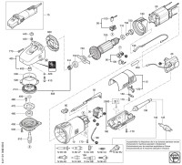 FEIN 72227500230 RS17-70E (50-60 Hz, 220-230 V) Belt Sander Spare Parts