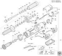 FEIN 72231800230 GSZ8-280PL (50/60 Hz, 220/230 V) Straight Grinder Spare Parts
