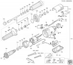 FEIN 72232024110 GSZ8-90PEL (50 Hz, 110 V) Straight Grinder Spare Parts