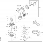 FEIN 72251039360 CG15-150BL (60 Hz, 120 V) Compact Angle Grinders Spare Parts