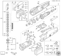 FEIN 72294800230 FSC1.7Q (50/60 Hz, 220/230 V) Mm700 Spare Parts
