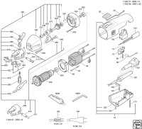 FEIN 72302708232 BSS1.6 (50/60 Hz, 220/230 V) Slitting Shears Spare Parts