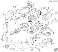 FEIN 72324100230 BLK1.3TE (50/60 Hz, 220/230 V) Nibblers Spare Parts