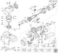 FEIN 72381808230 KFH17-15R (50-60 Hz, 220-230 V) Beveling Machine Spare Parts