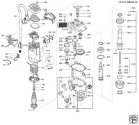FEIN 72704930220 KBM65UT2 (50 Hz, 220 V) Kbu Universal Spare Parts