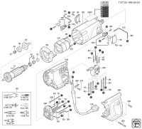 FEIN 72710300230 KBH25-2U (50/60 Hz, 220/230 V) Kbh Spare Parts