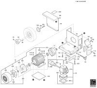 FEIN 79010500233 GXE_ (50/60 Hz, 220-230 V) Grit Gx Trade Spare Parts