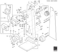 FEIN 79050209232 GKS75-EF2V6 Grit Compact Belt Grinder Spare Parts