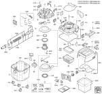 FEIN 92027211240 FEIN Dustex 25L / Turbo I_ (50/60 Hz, 110 V) Vacuum Cleaner / Water Vac Spare Parts