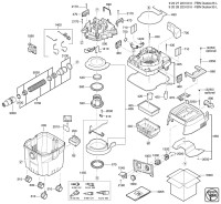 FEIN 92027211240 FEIN Dustex 25L / Turbo I_ (50/60 Hz, 110 V) Vacuum Cleaner / Water Vac Spare Parts