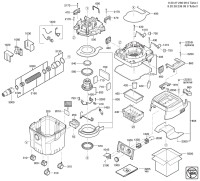FEIN 92028236990 FEIN Dustex 35L / Turbo II_ (60 Hz, 120 V) Vacuum Cleaner / Water Vac Spare Parts