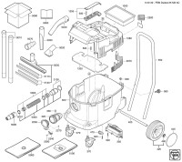 FEIN 92032223000 FEIN Dustex 35MX AC_ Vacuum Cleaner / Water Vac Spare Parts