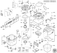 FEIN 92035223240 FEIN Dustex 25L (50-60 Hz, 220-240 V) Vacuum Cleaner / Water Vac Spare Parts