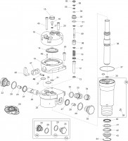 Altrad Belle BHB 19 Hydraulic Breaker - BHB Spare Parts - Main Assembly