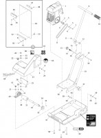 Altrad Belle MPC 300 Compactor Plate Spare Parts - Main Assembly