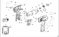 STANLEY STCI1080B2 IMPACT DRIVER (TYPE 1) Spare Parts