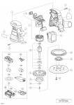 Hikoki Sv1813Da Cordless Random Orbit Sander Sv1813Da Spare Parts