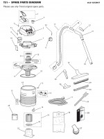 Trend T31A 230v Wet & Dry Extractor Spare Parts