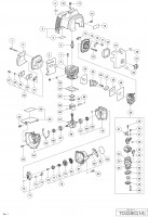 Hikoki Tcg23Ec Engine Grass Trimmer Tcg 23Ec Spare Parts