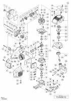 Hikoki Tch24Eb Engine Hedge Trimmer Tch 24Eb Spare Parts