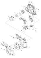 Makita UB100D 12v CXT Cordless Blower Spare Parts