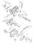 Makita UC250CD 250MM Cordless Chain Saw Spare Parts