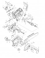 Makita UC300D 300MM Cordless Chain Saw Spare Parts