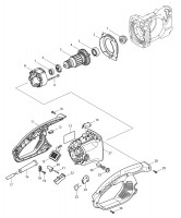 Makita UC3530A 110 / 240 Volt Electric Chainsaw Spare Parts