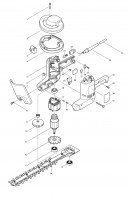 Makita UH6300 63cm Hedge Trimmer Spare Parts