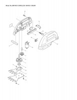 Makita UM104D Cordless Grass Shear Spare Parts