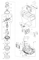 Makita VC2201M 110 / 240 Volt Electric 22L M Class Dust Extractor Spare Parts