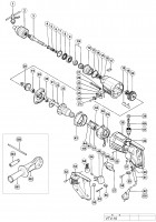 Hikoki Vtv16 Impact Drill Vtv16 Spare Parts