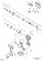 Hikoki Wh12Da Cordless Impact Driver Wh 12Da Spare Parts