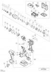 Hikoki Wh12Dd Cordless Impact Driver Wh 12Dd Spare Parts