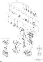 Hikoki Wh18Da Cordless Impact Driver Wh18Da Spare Parts