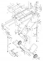 Makita WST05 Portable Rise Mitre Miter Saw Stand Spare Parts